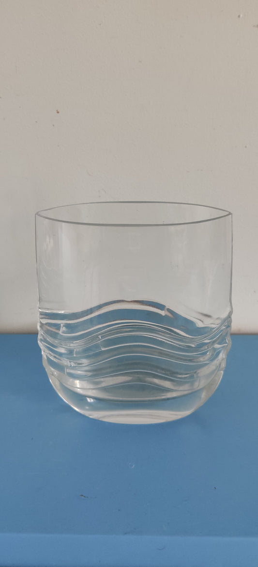 Iittala Virrat Maljakko Kotkan Kaupungin Vaakunalla (1980-1988, Jorma Vennola)