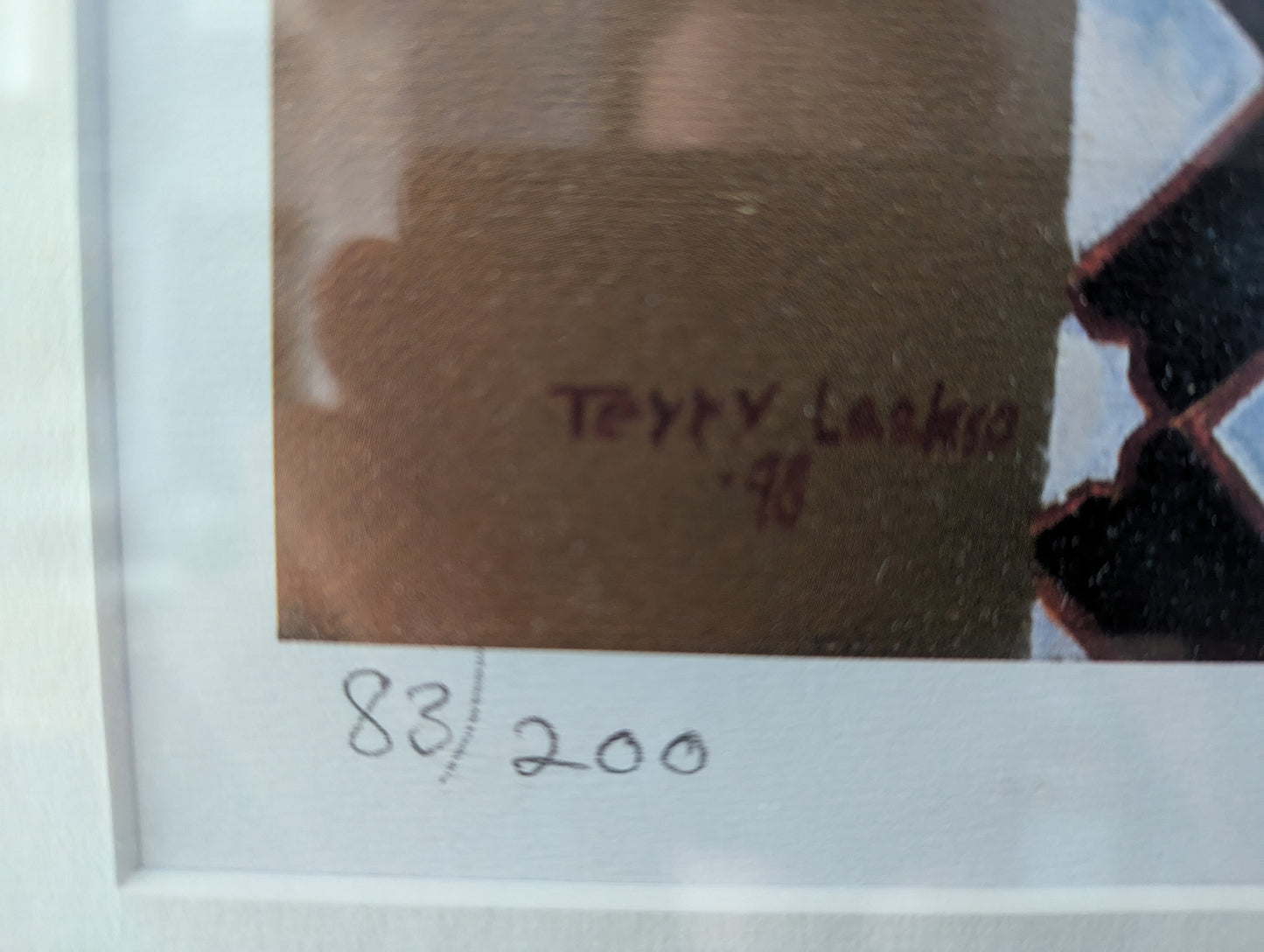 Terry Laakso - Signeerattu Grafiikka (83/200, 1998)