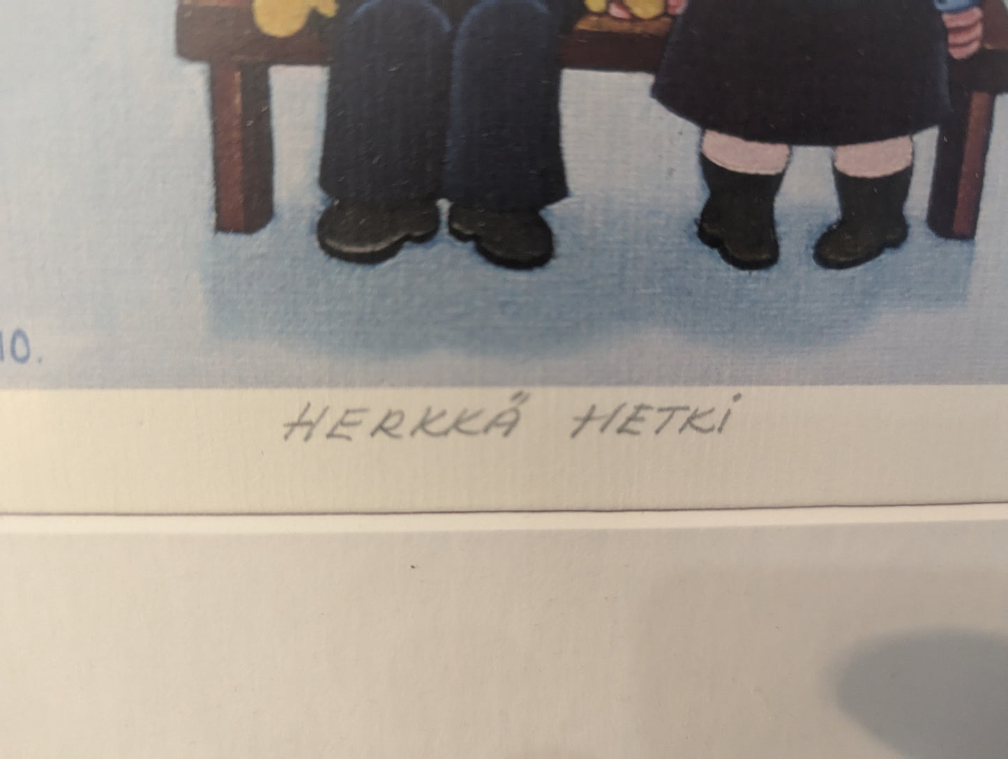 Anita Backlund - Herkkä Hetki (Signeerattu Grafiikka 2010)