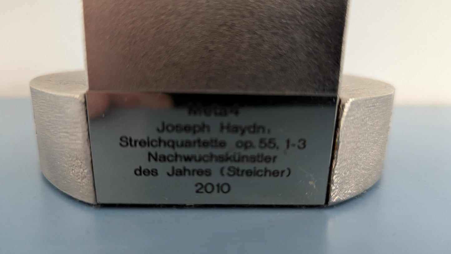 Echo Awards Palkinto 2010, Meta4 - Joseph Haydn String Quartets Op. 55, 1-3