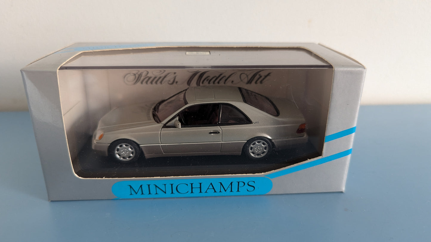 MiniChamps - Mercedes-Benz 600 SEC (Alkuperäisessä Paketissa)