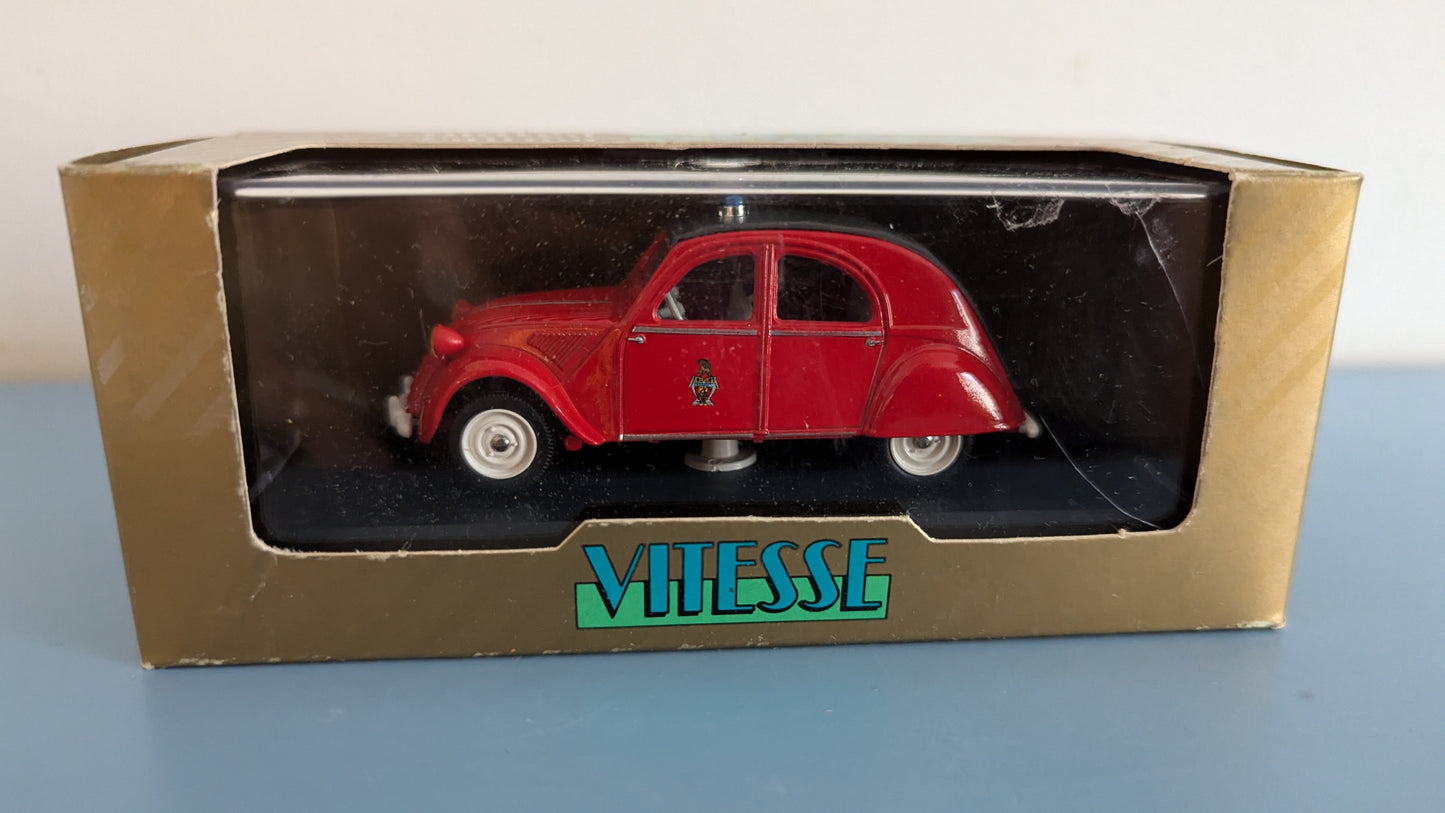 Vitesse - Citroen 2CV 1957 / Pompiers De Paris (Limited Edition, Alk. Paketissa)