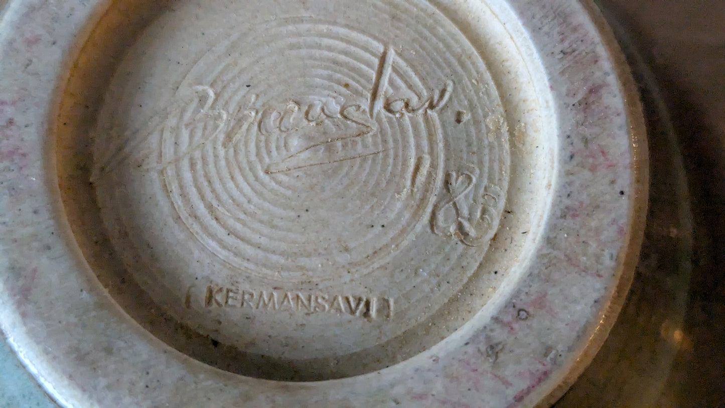 Kermansavi - Kulho / Tarjoilukulho (Signeerattu, 1983)
