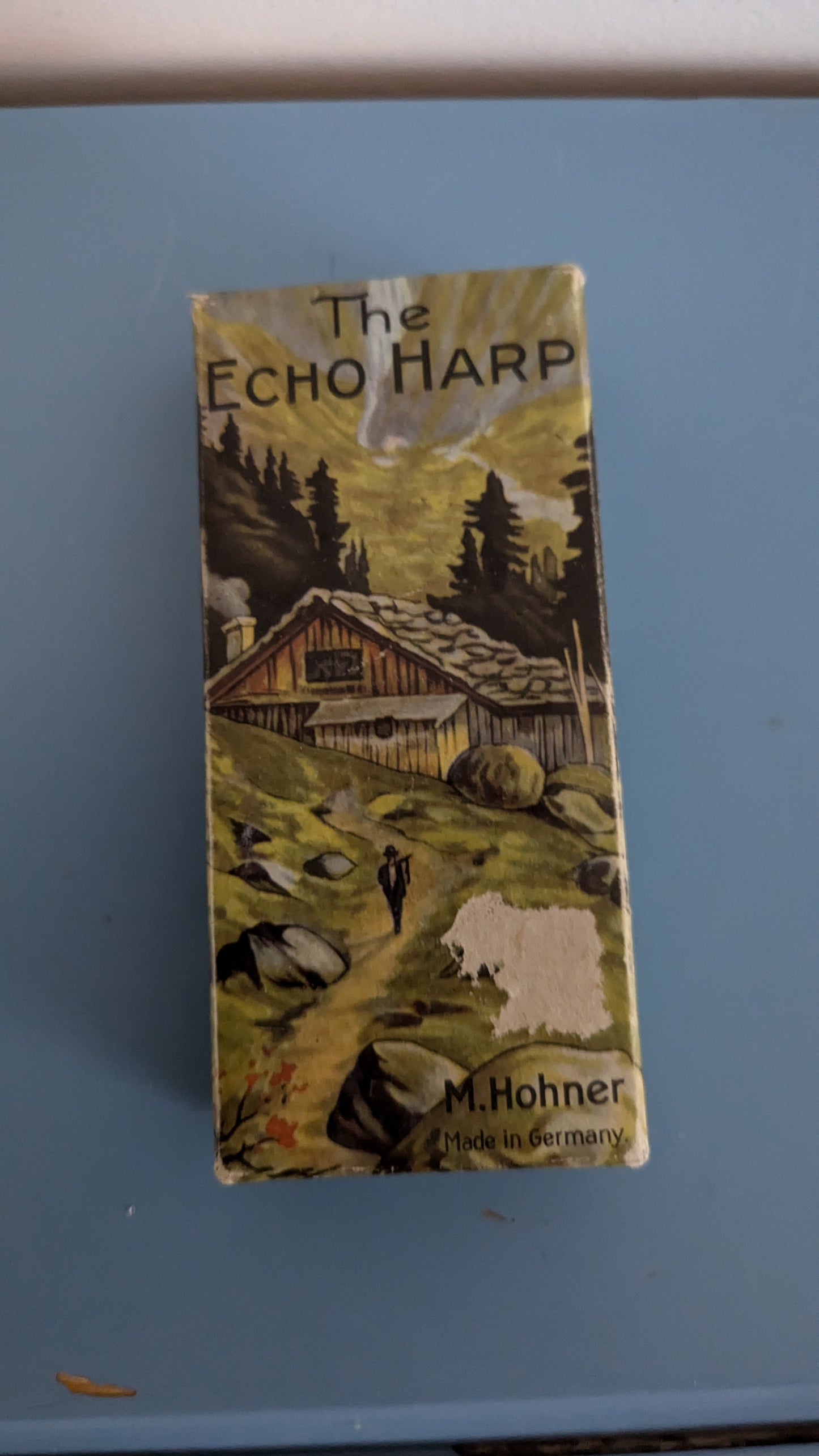 M. Hohner - Echo Huuliharppu A ja C Molli (1930-1940, Alkuperäisessä Paketissa)