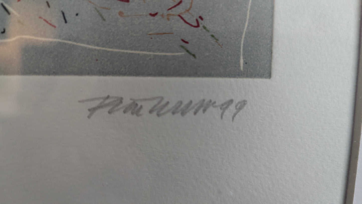 Raimo Kanerva - Signeerattu Grafiikka 1999