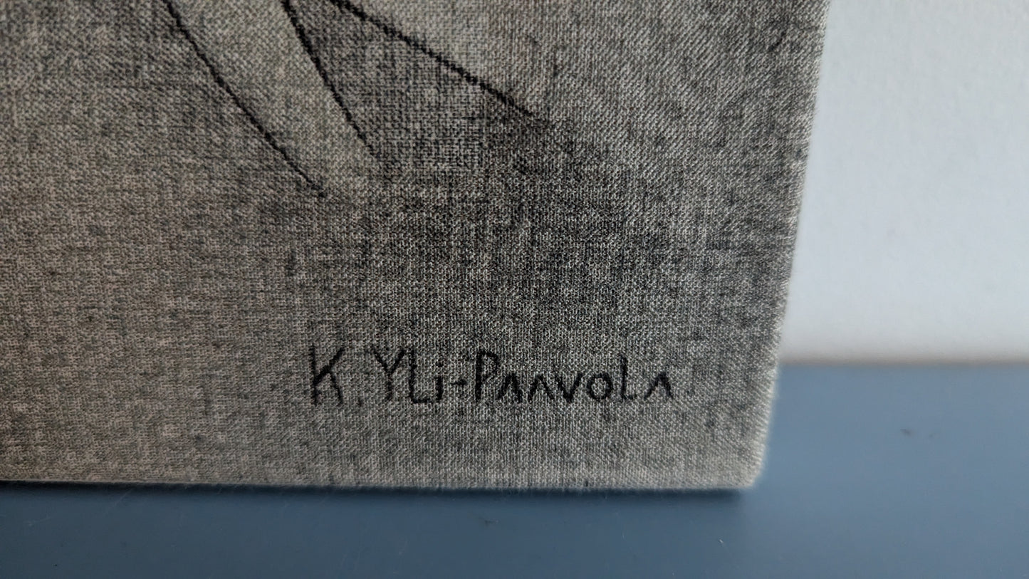 K. Yli-Paavola - Signeerattu Kankaalle Painettu Kuva