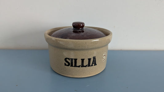 Moira Pottery - Sillikulho / Sillipurkki (1960-1970-luku)