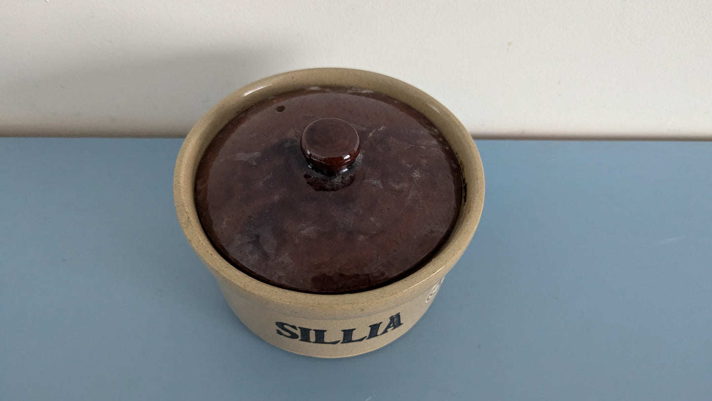 Moira Pottery - Sillikulho / Sillipurkki (1960-1970-luku)