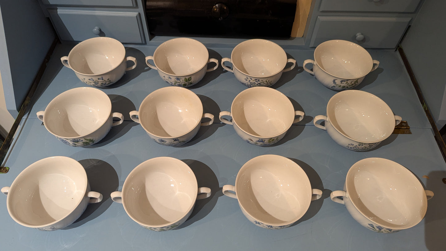 Christineholm - Kesäkukat Annoskulho / Keittokulho (12kpl)