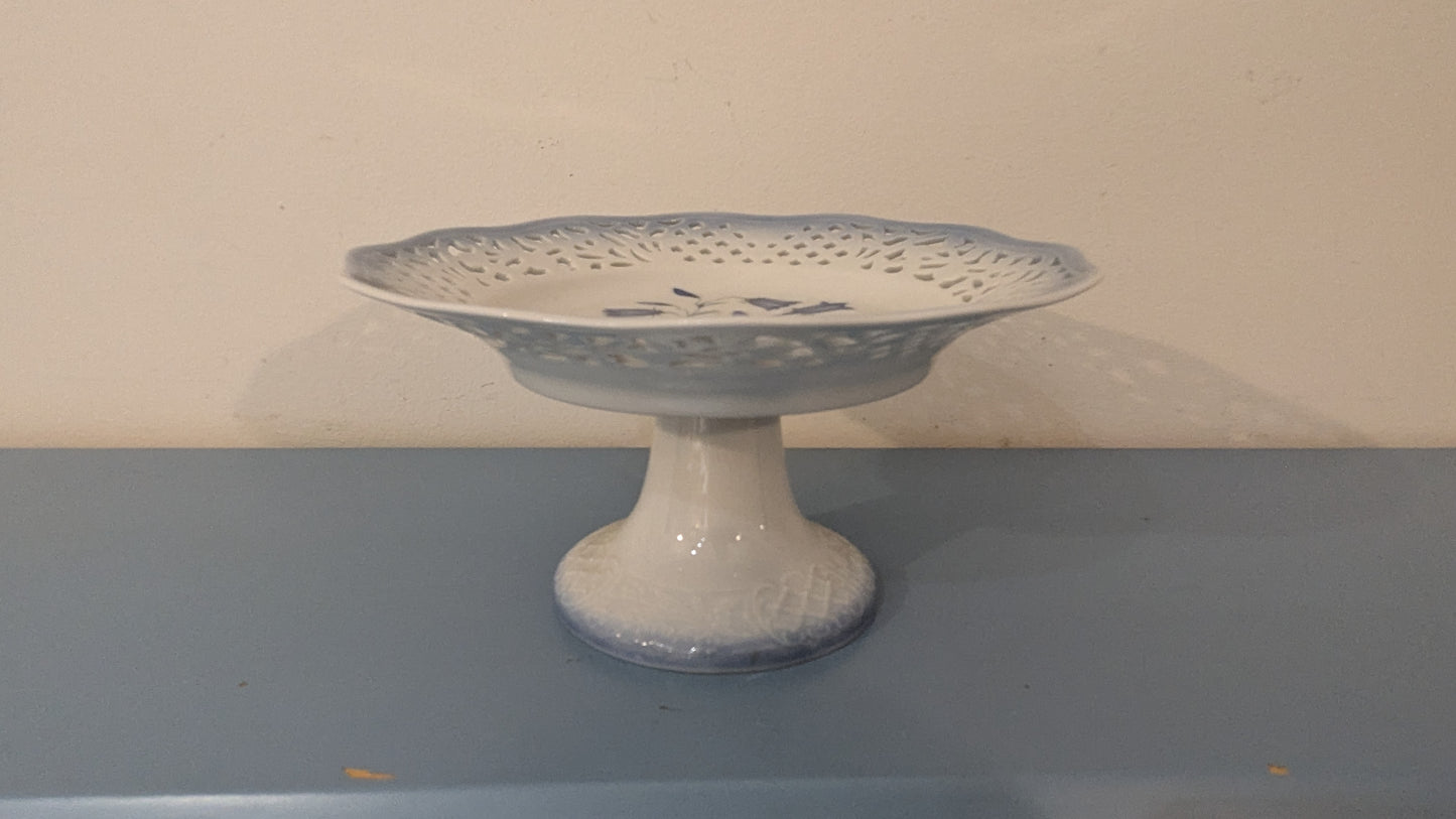 Christineholm Kesäkukat - Kissankello Jalallinen Tarjoilulautanen