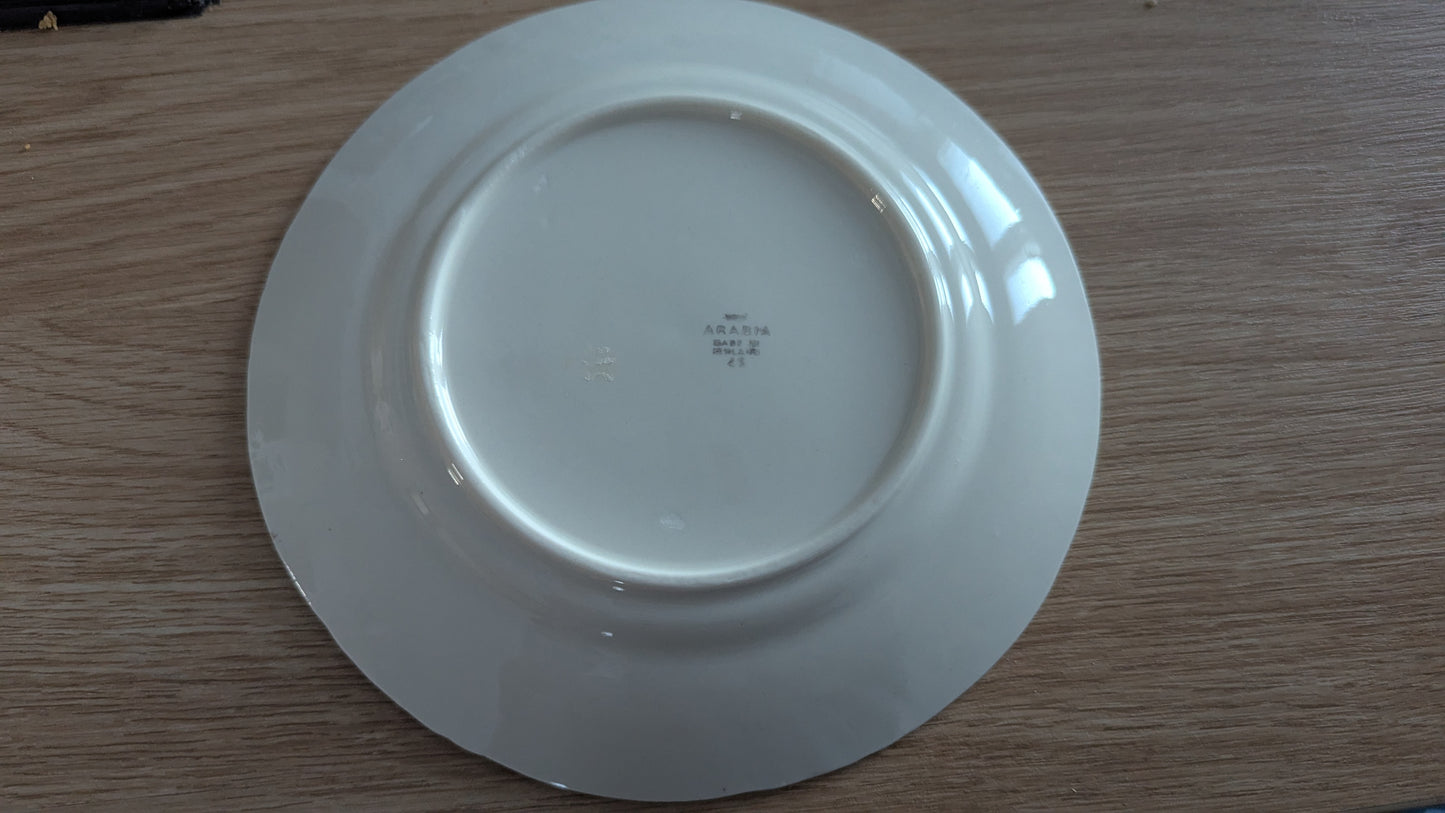 Arabia Regina Salaattilautanen / Alkuruokalautanen (10kpl, 1945-1953)