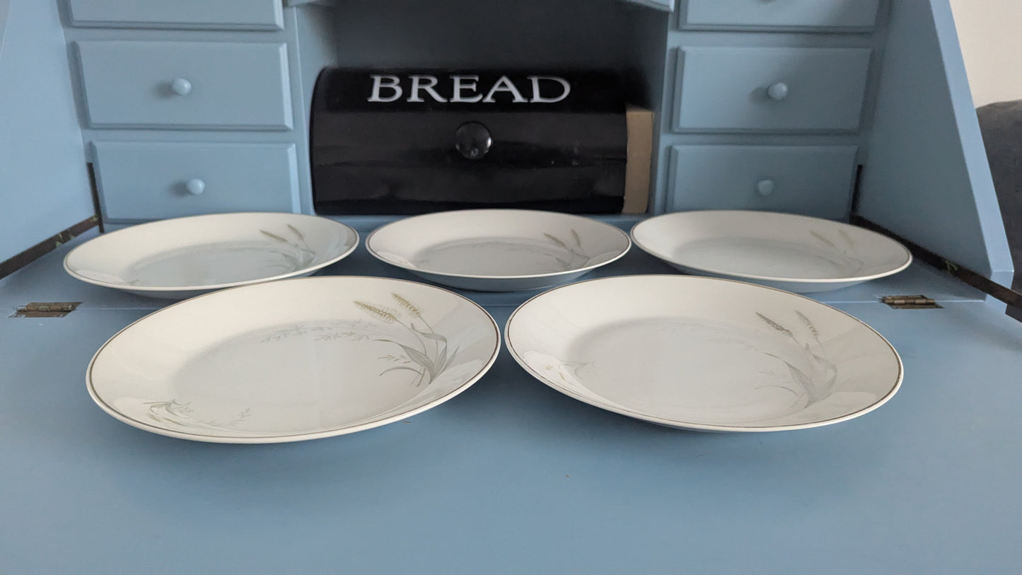 Arabia Tähkä Ruokalautanen (5kpl, 1958-1964, Raija Uosikkinen)