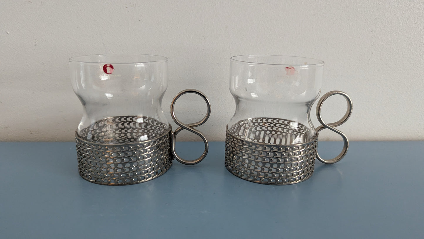 Iittala Tsaikka Kuumajuomalasi / Glögilasi (2kpl, Timo Sarpaneva)