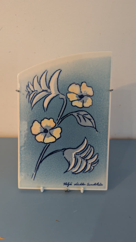 Arabia Paratiisisaarella Seinälaatta (2004, Heljä Liukko-Sundström)