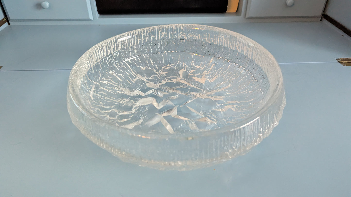 Iittala Lunaria Kulho / Tarjoilukulho (ISO, Halkaisija: 27cm, Tapio Wirkkala)