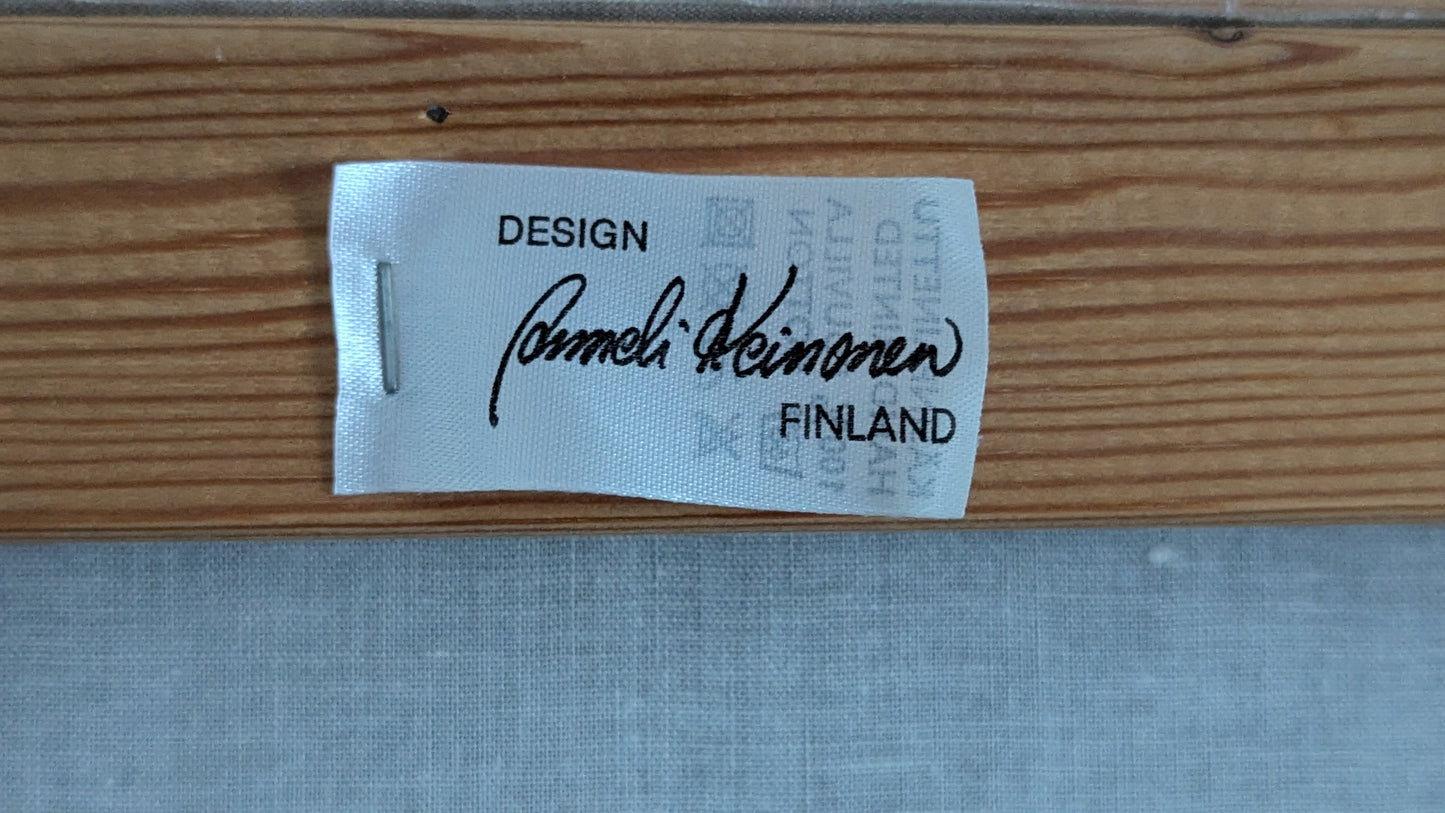 Anneli Keinonen – Kevät (Sign. Silkkipainotyö Kankaalle, 1988)