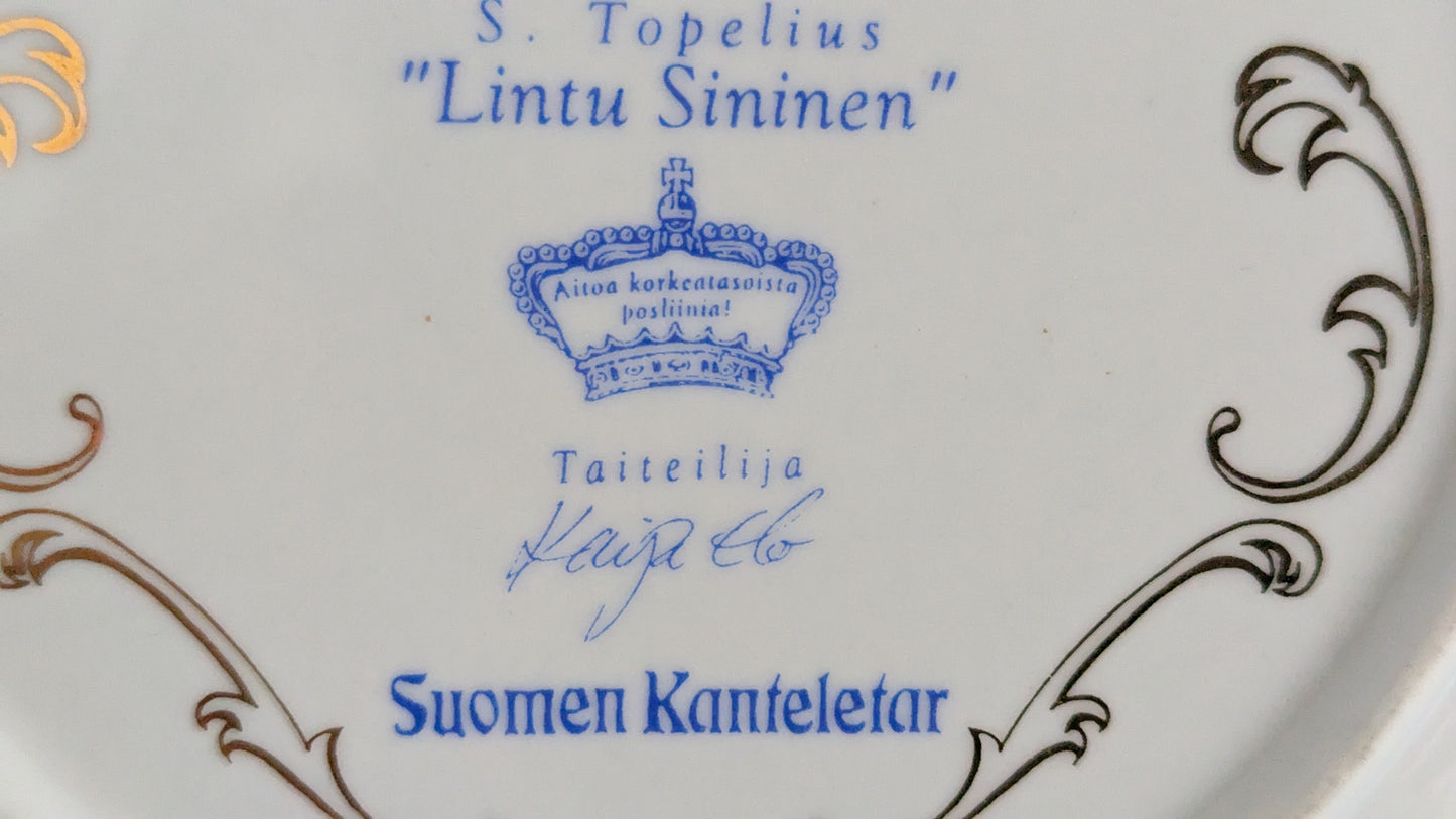 Suomen Kanteletar - Rakkaimmat Sadut Lintu Sininen Seinälautanen (Kaija Elo)