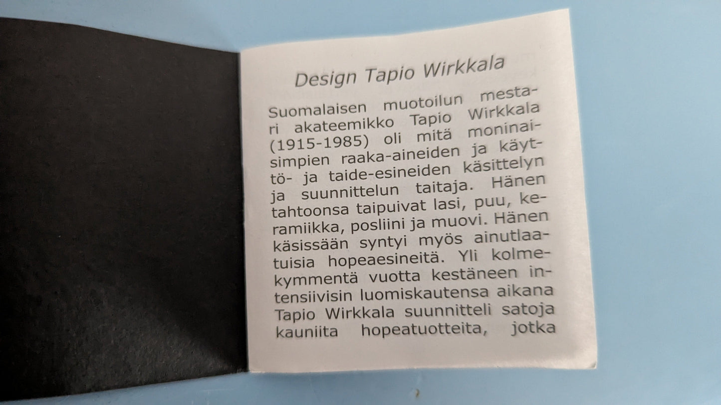 Kultakeskus - Täysikuu Kaulakoru (Tapio Wirkkala, Alkuperäisessä Pakkauksessa)