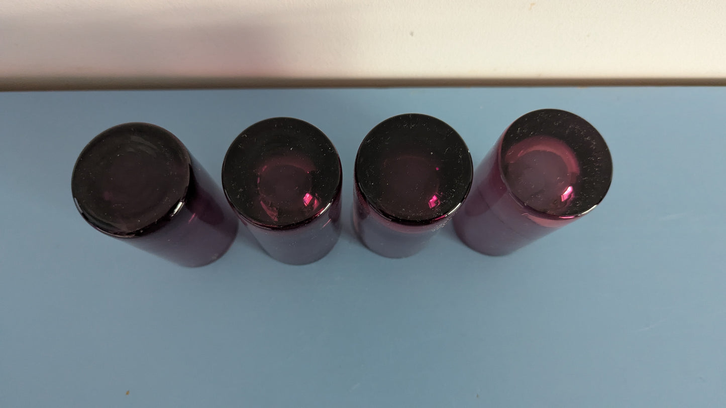 Kumela 259=3082 Juomalasi (4kpl, 10cl, 1960-1976, Sirkku Kumela-Lehtonen)