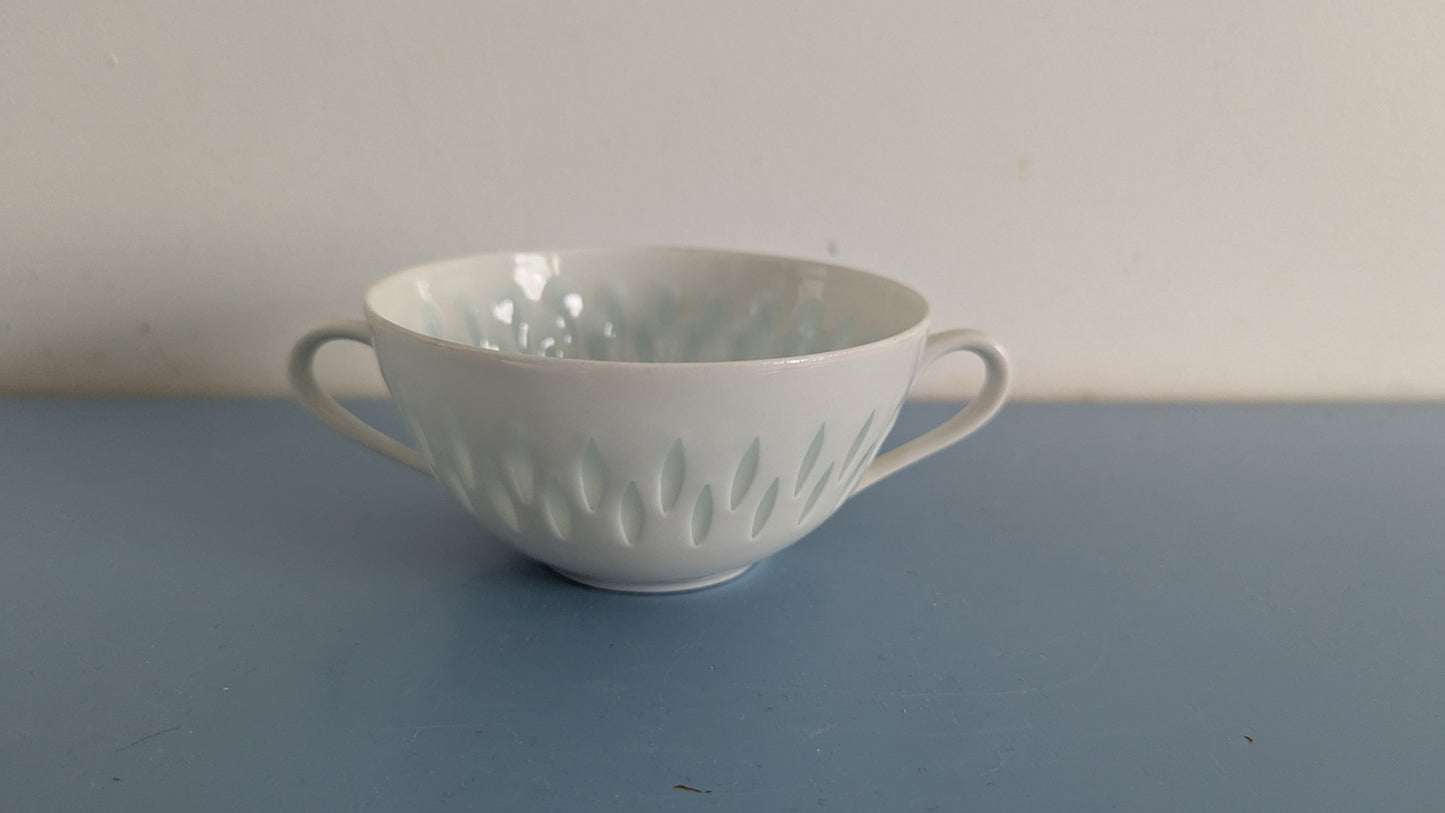 Arabia Viiru Riisiposliini Liemikulho (1950-1974, Friedl Holzer-Kjellberg)