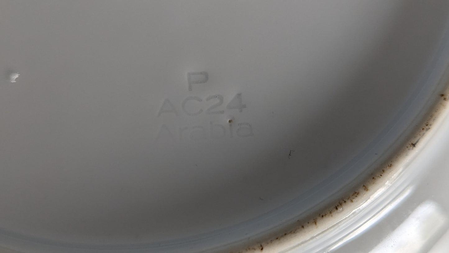 Arabia - FQ-Mallin Ruusu Keittolautanen (1920-luku)