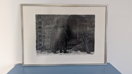 Veikko Vionoja - Signeerattu Litografia (31/100, 1972)