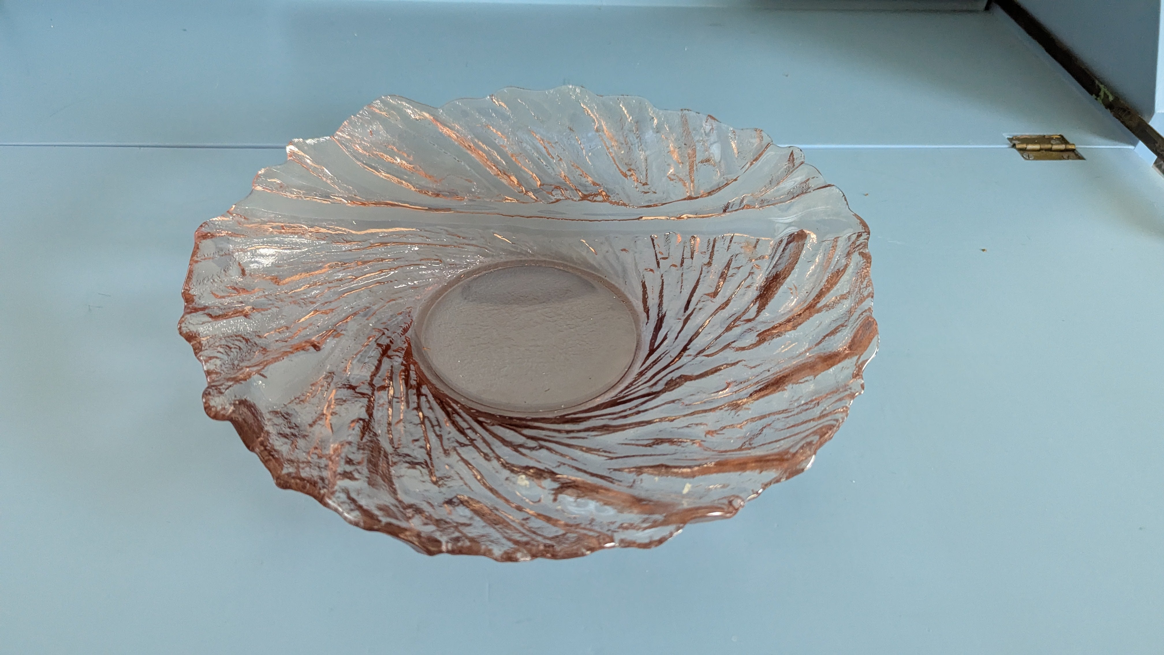 Riihimäen Lasi Ultra Vati / Tarjoiluvati (1985-1988, Pertti Kallioinen ...