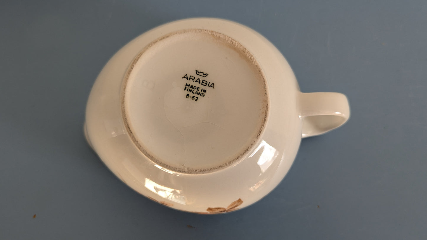 Arabia Sivi Kastikekaadin (B-malli, 1950-1960-luku)