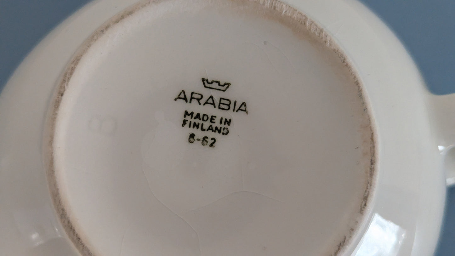 Arabia Sivi Kastikekaadin (B-malli, 1950-1960-luku)