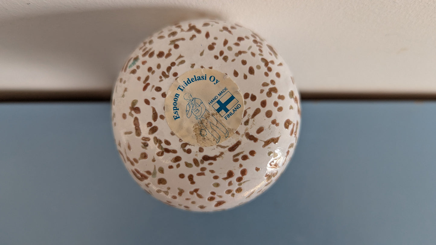 Espoon Taidelasi - Maljakko (Pieni, Tarralla)