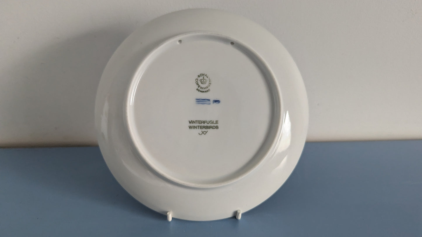 Royal Copenhagen - Winterbirds Joululautanen 1987 (Sven Vestergaard)