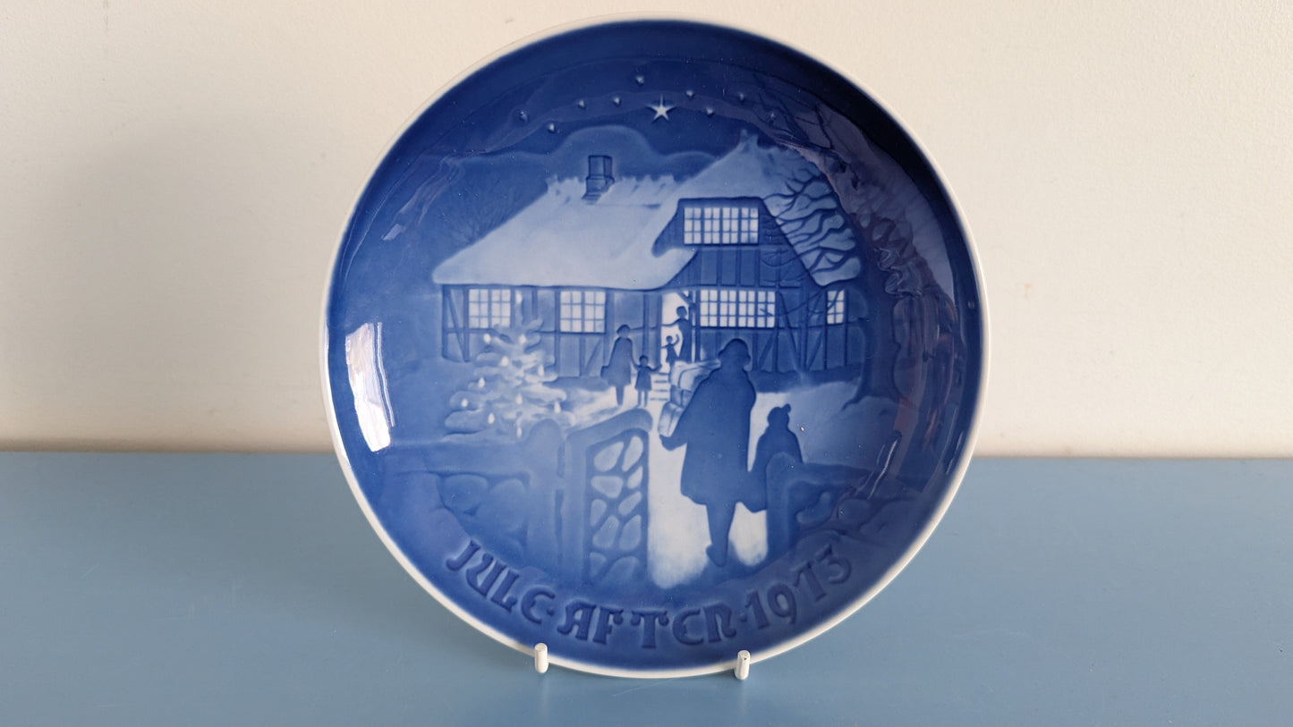 B&G - Country Christmas Joululautanen / Seinälautanen  (1973)