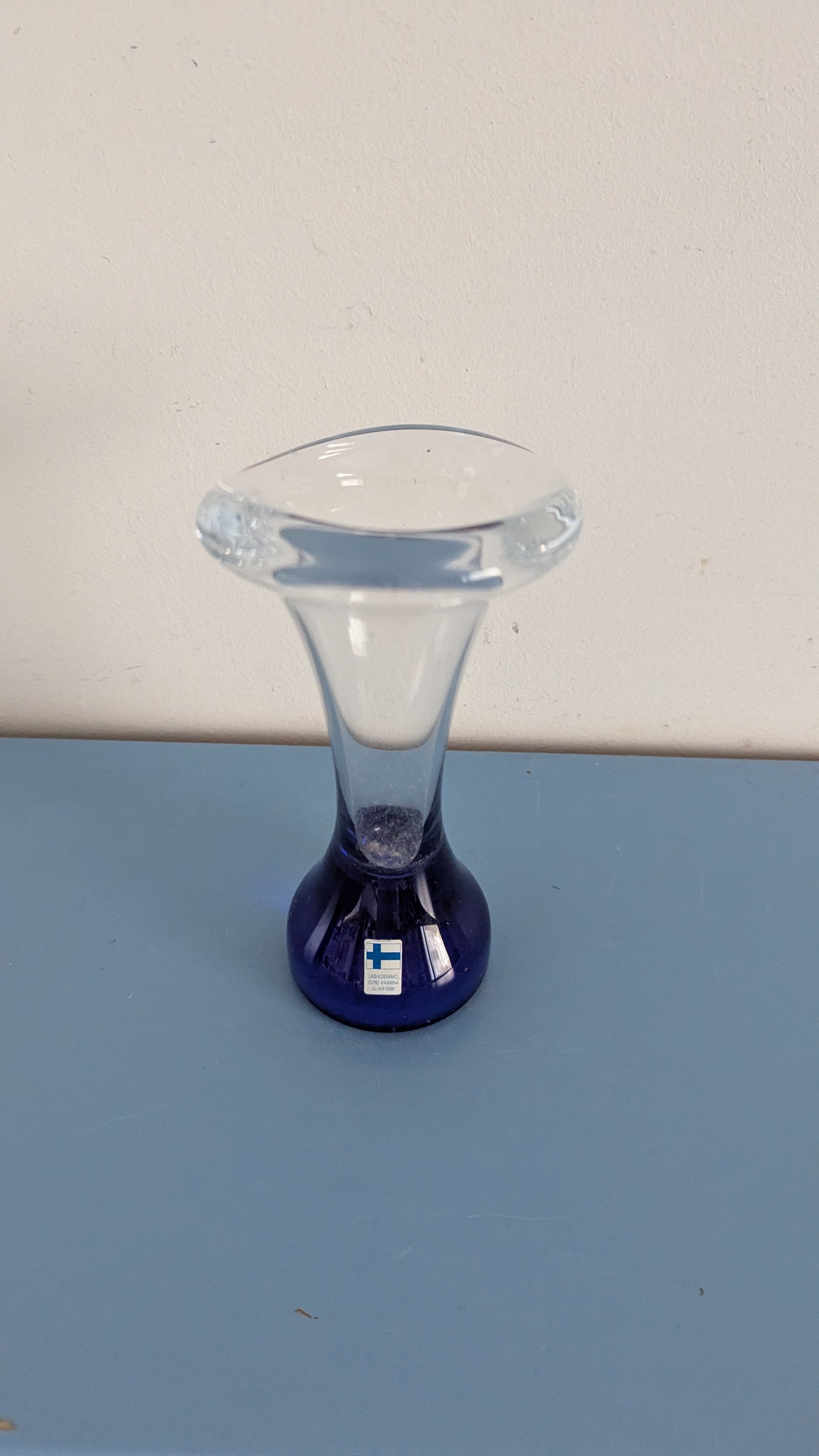 Lasi-Kostamo - Koiranluu Maljakko (Korkeus: 15.5cm, Tarralla)