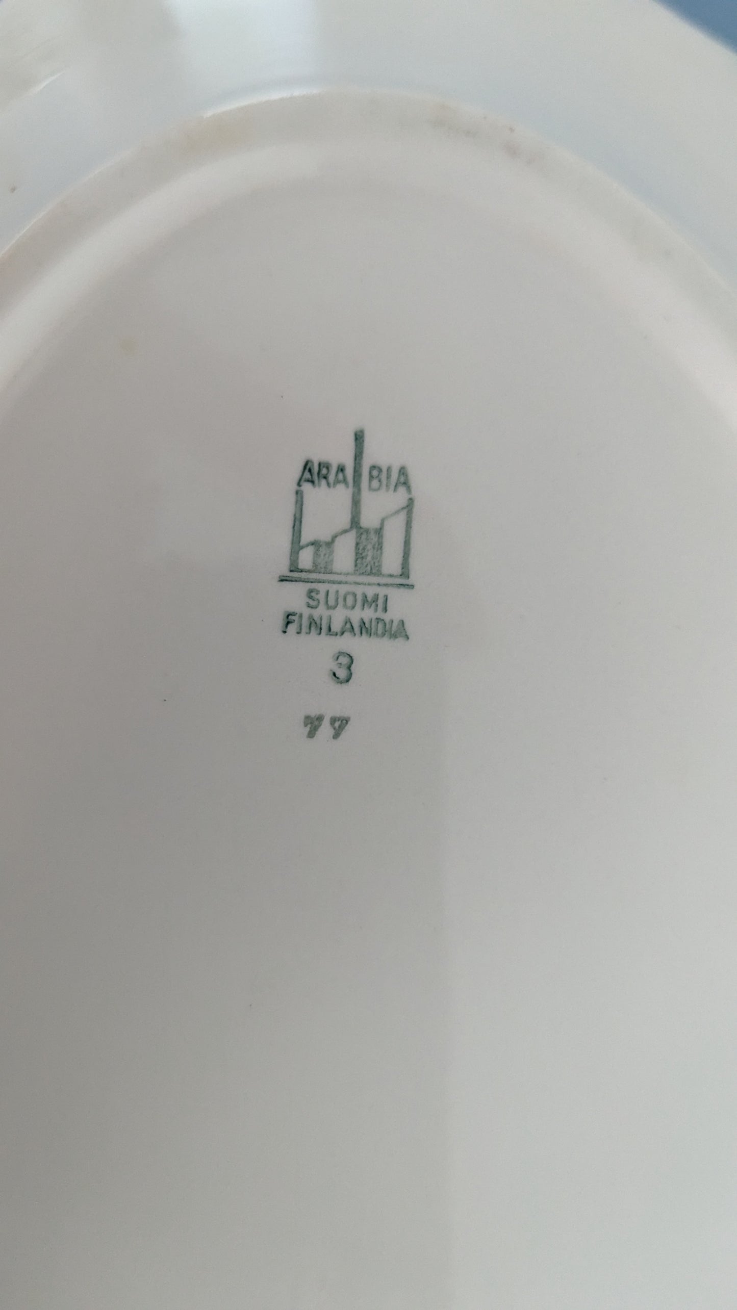 Arabia Näkki Tarjoiluvati / Vati (1933-1939, Tyra Lundgren)