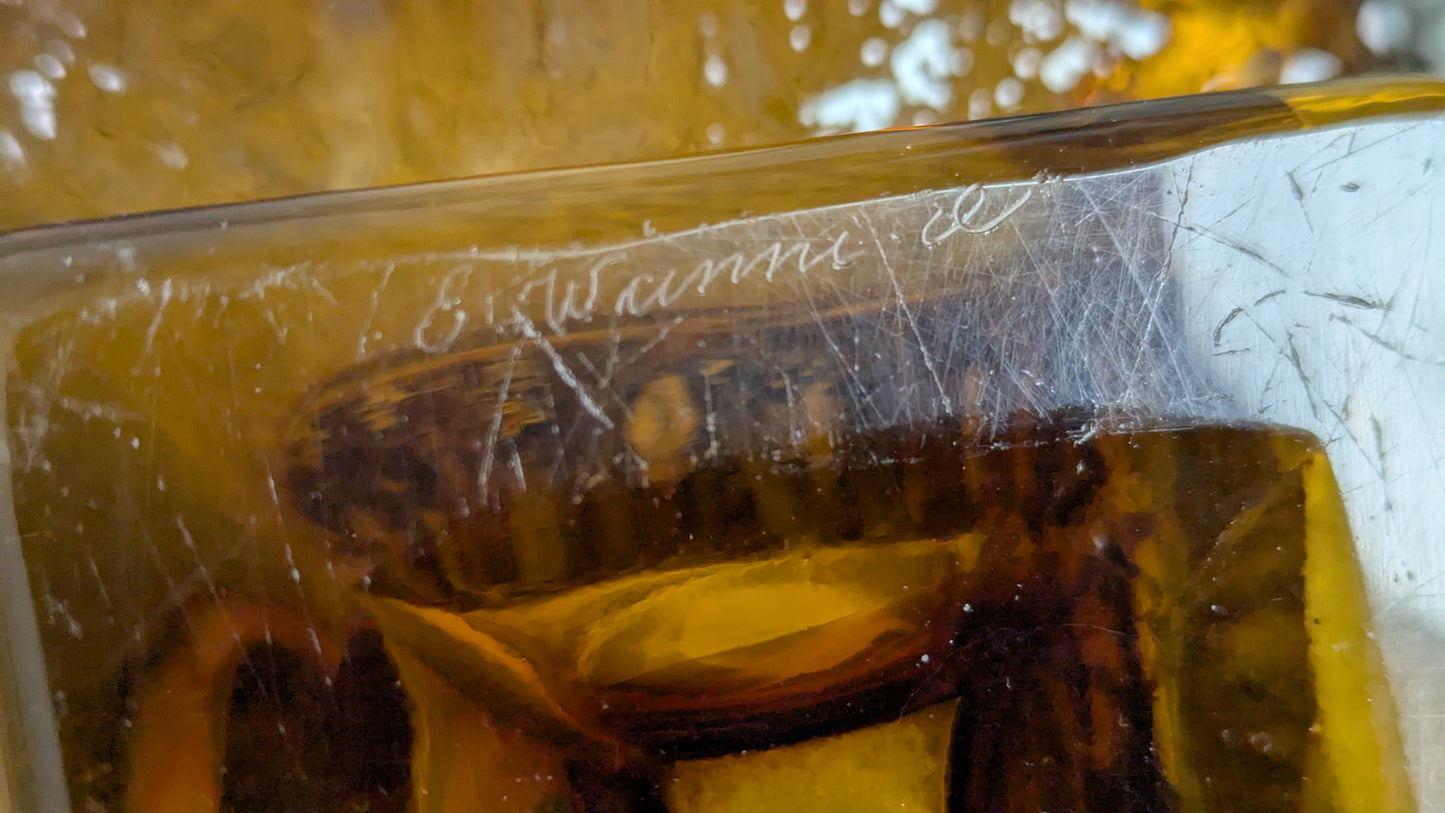 Kumela - Kaksiosainen Malja (Paino: 4338g, Signeerattu, Eino Wänni)