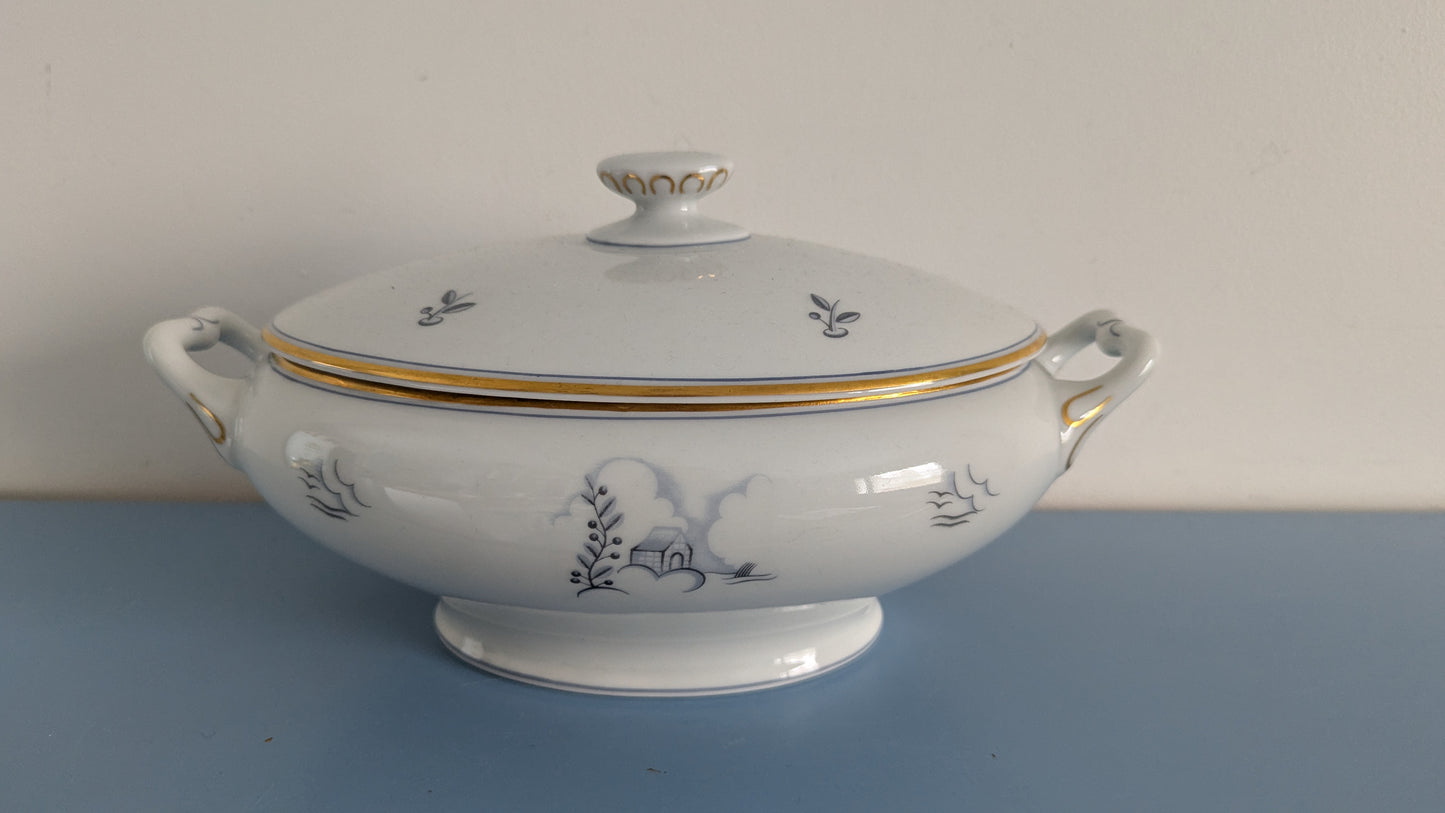 Arabia Mökki Terriini / Keittokulho (1932-1949, Rainer Baer)