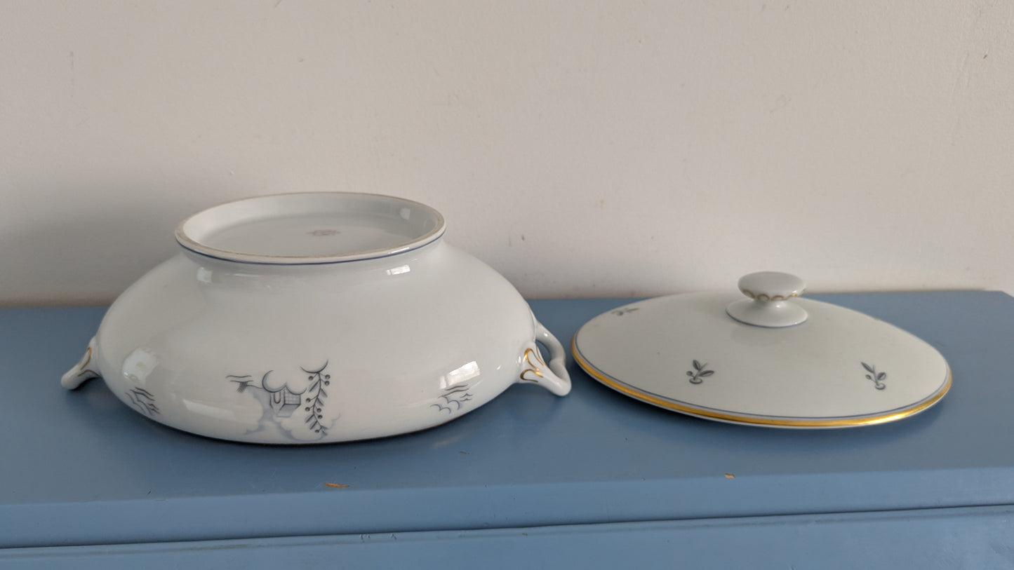 Arabia Mökki Terriini / Keittokulho (1932-1949, Rainer Baer)