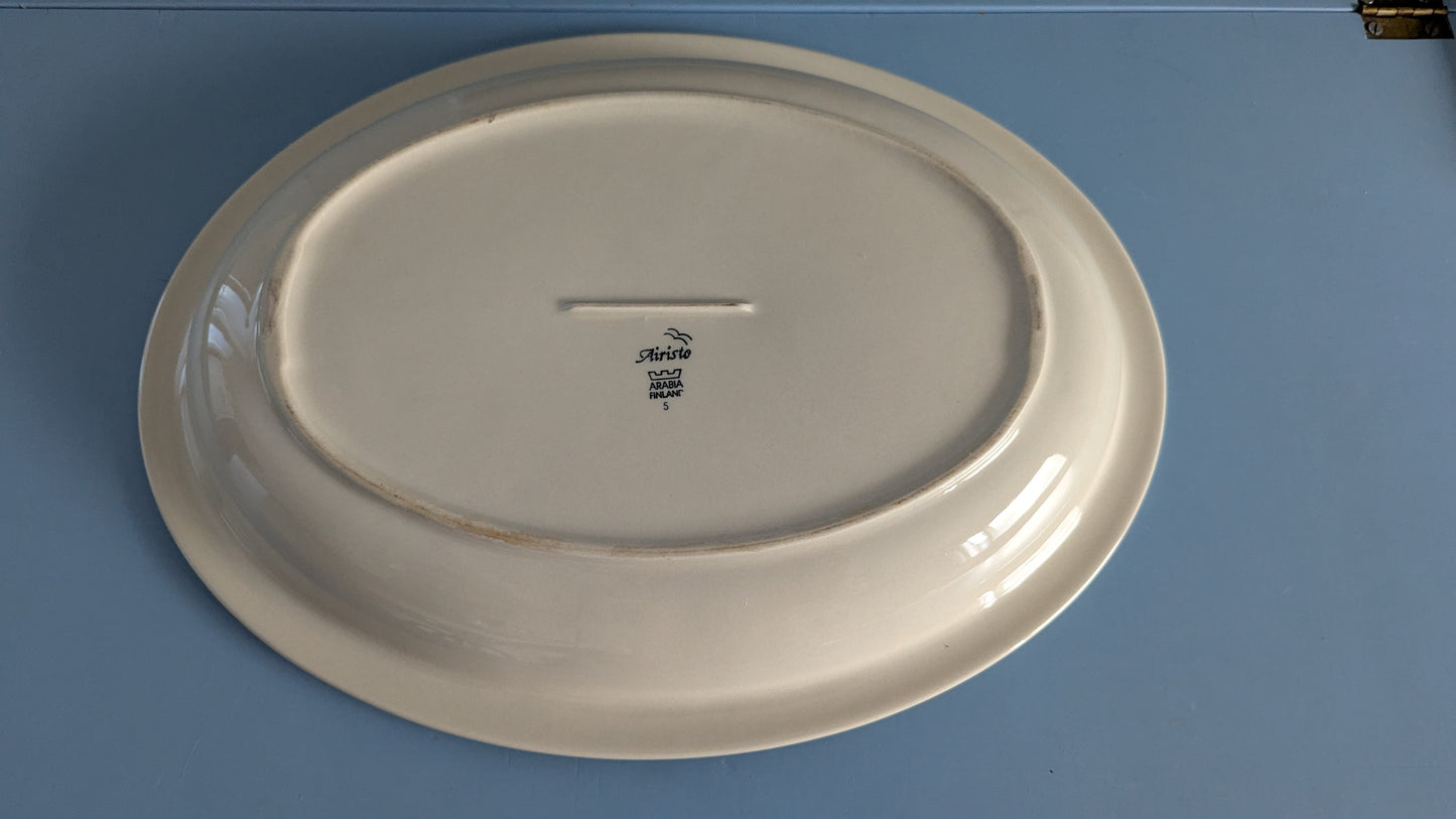 Arabia Airisto Tarjoiluvati (ISO, 1984-1988, Inkeri Leivo)