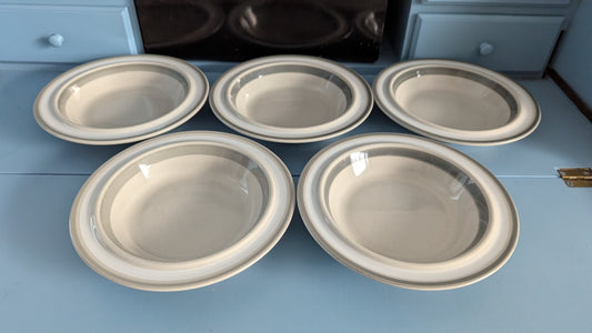 Arabia Salla Keittolautanen (5kpl, 1979-1983, Raija Uosikkinen)