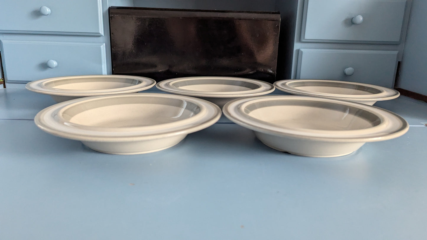 Arabia Salla Keittolautanen (5kpl, 1979-1983, Raija Uosikkinen)