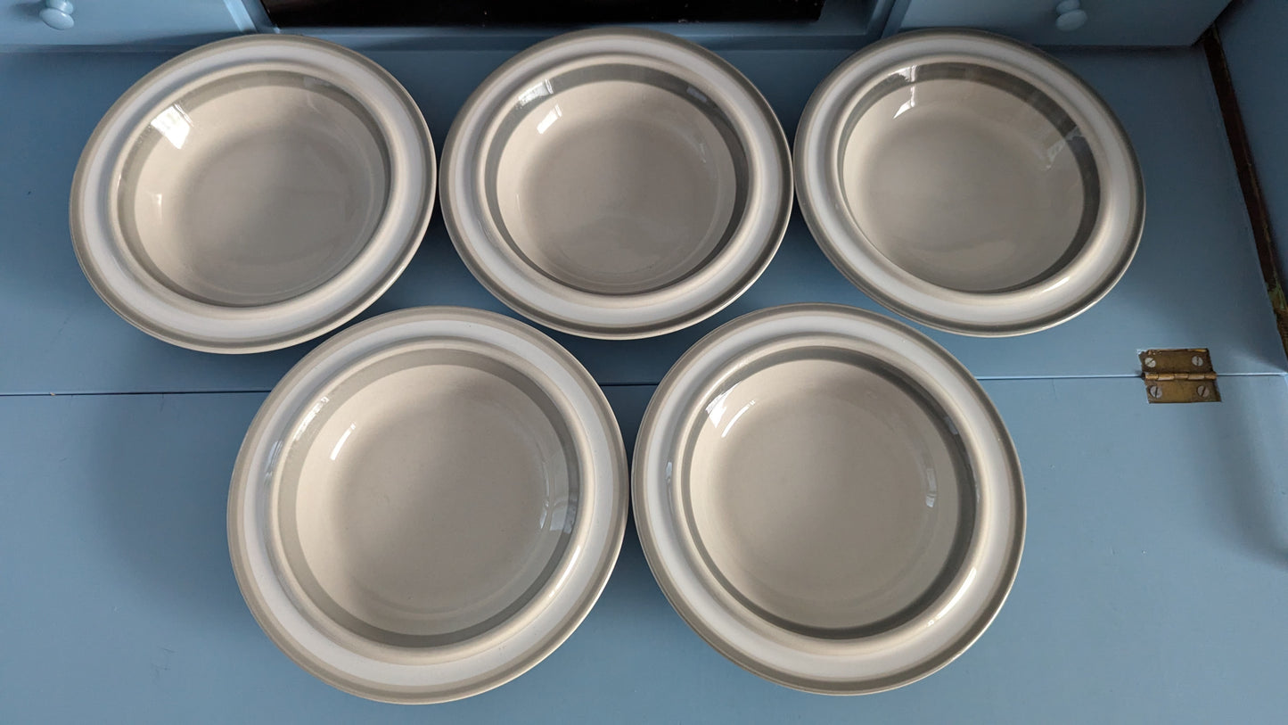 Arabia Salla Keittolautanen (5kpl, 1979-1983, Raija Uosikkinen)