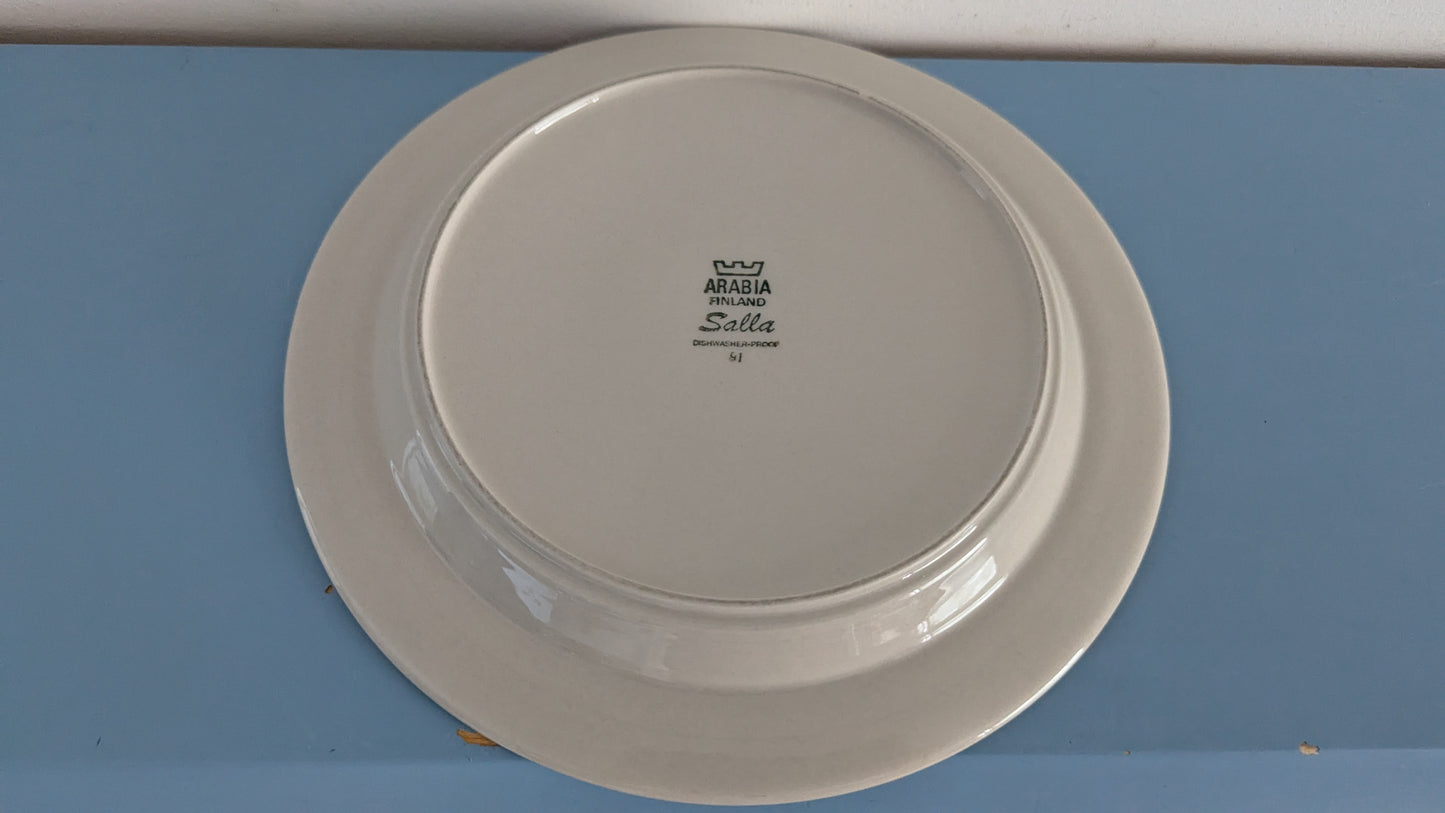 Arabia Salla Ruokalautanen (6kpl, 1979-1983, Raija Uosikkinen)