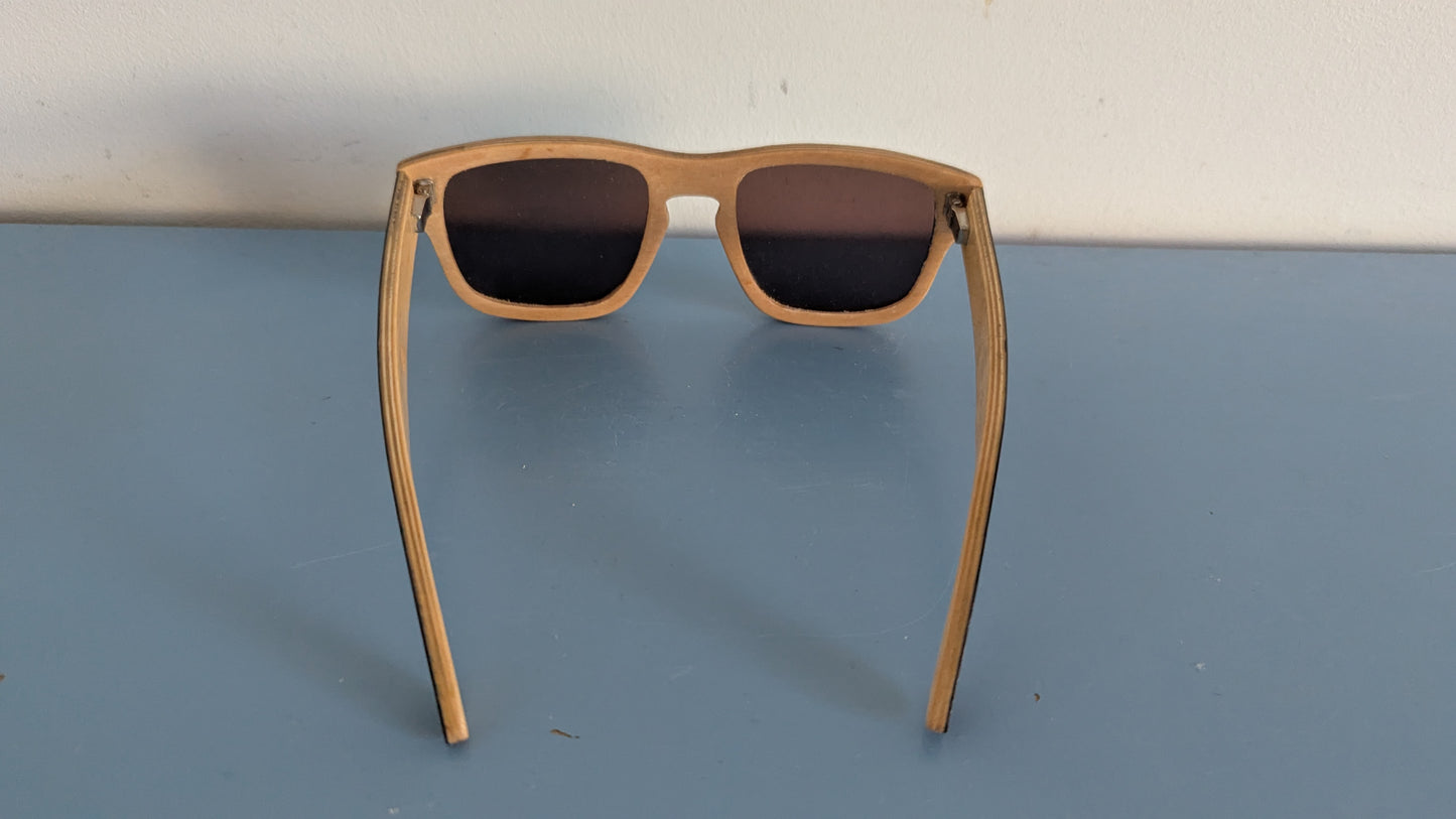 Shadeshares - Popo Aurinkolasit (Valmistettu Koivusta, Pidempi Sanka)