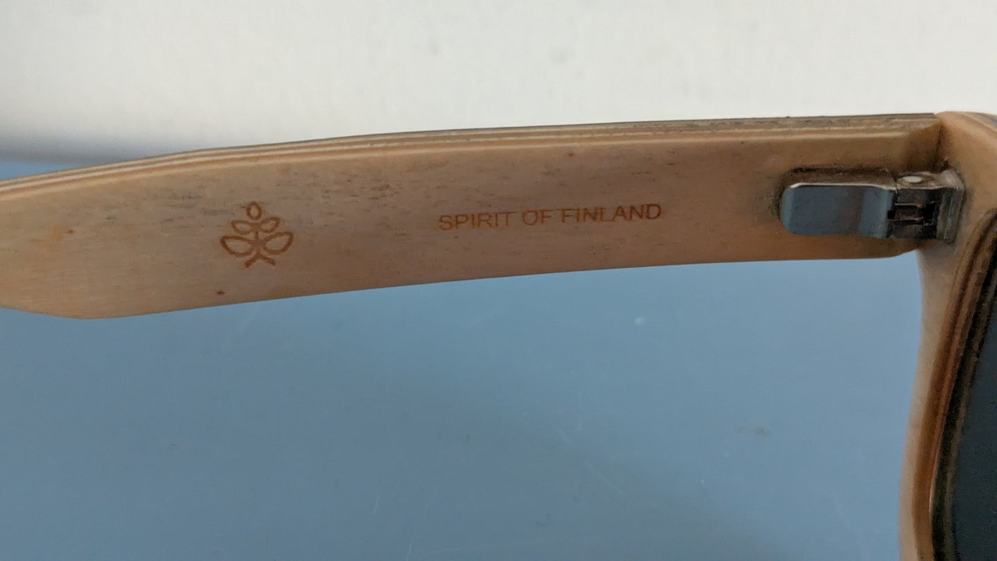 Shadeshares - Popo Aurinkolasit (Valmistettu Koivusta, Pidempi Sanka)