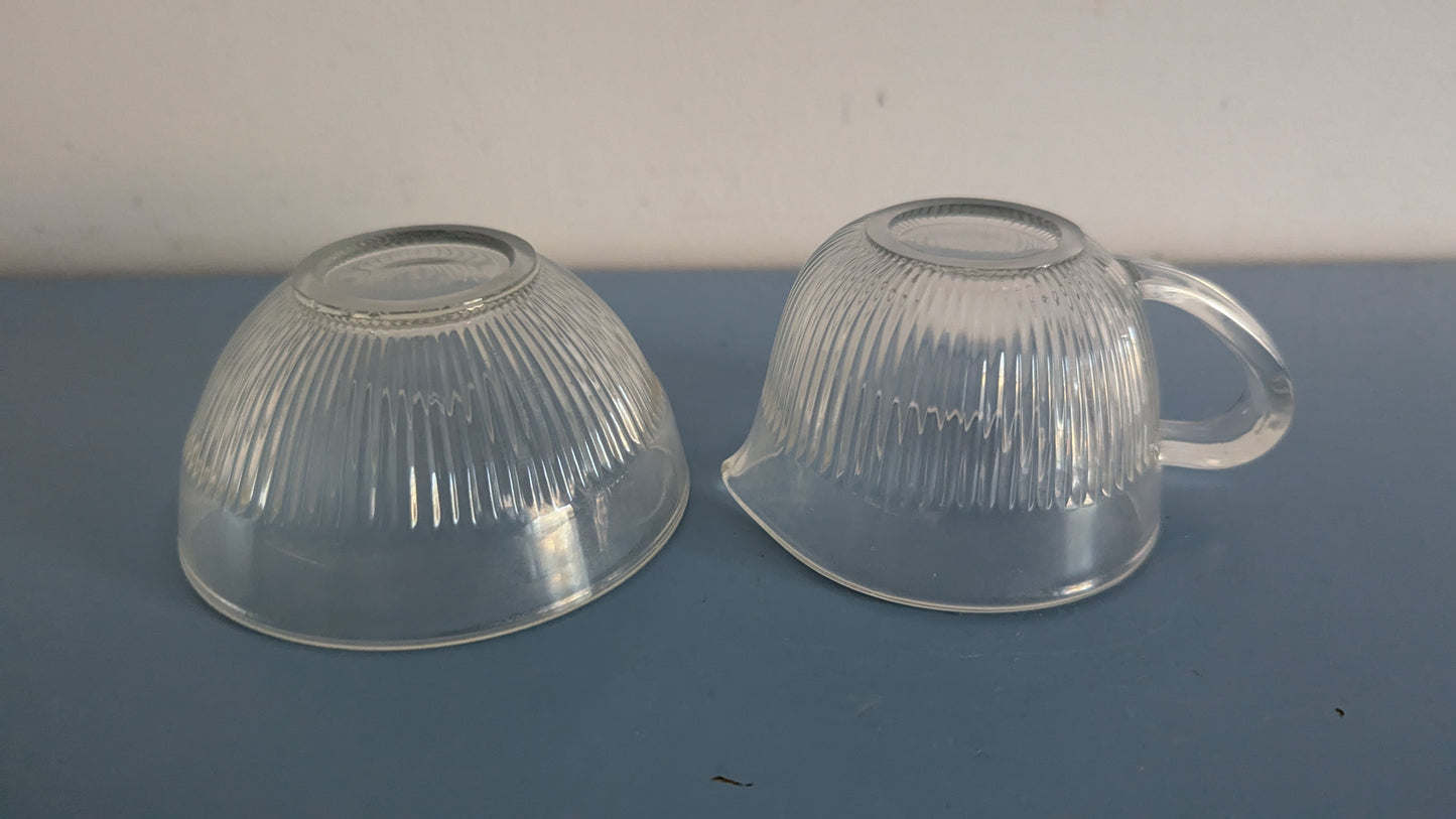 Riihimäen Lasi Viiru Sokerikko ja Kermakko (1957–1967, Nanny Still)