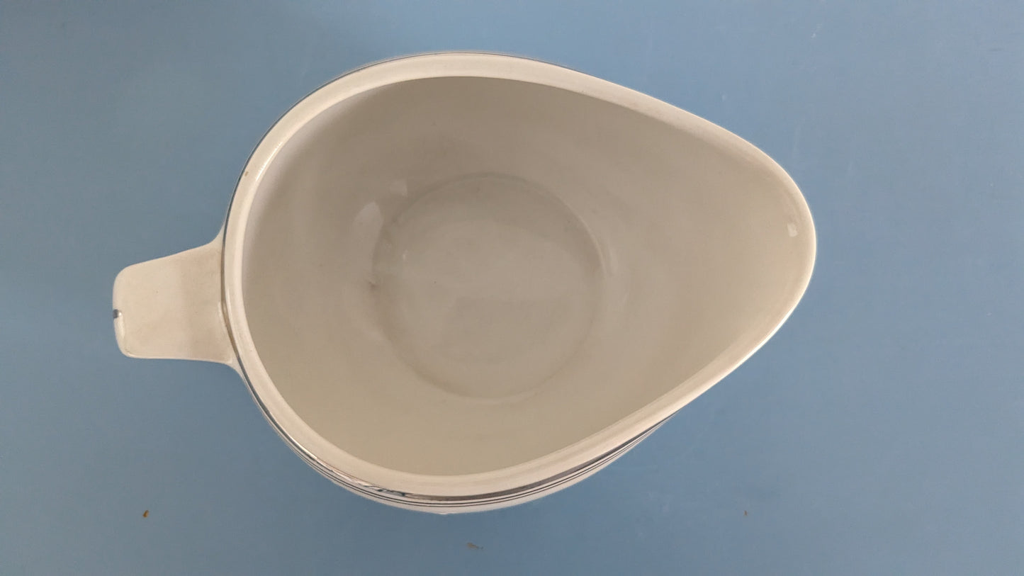 Arabia Platina Kastikekannu / Liemikulho (1957-1973, Raija Uosikkinen)