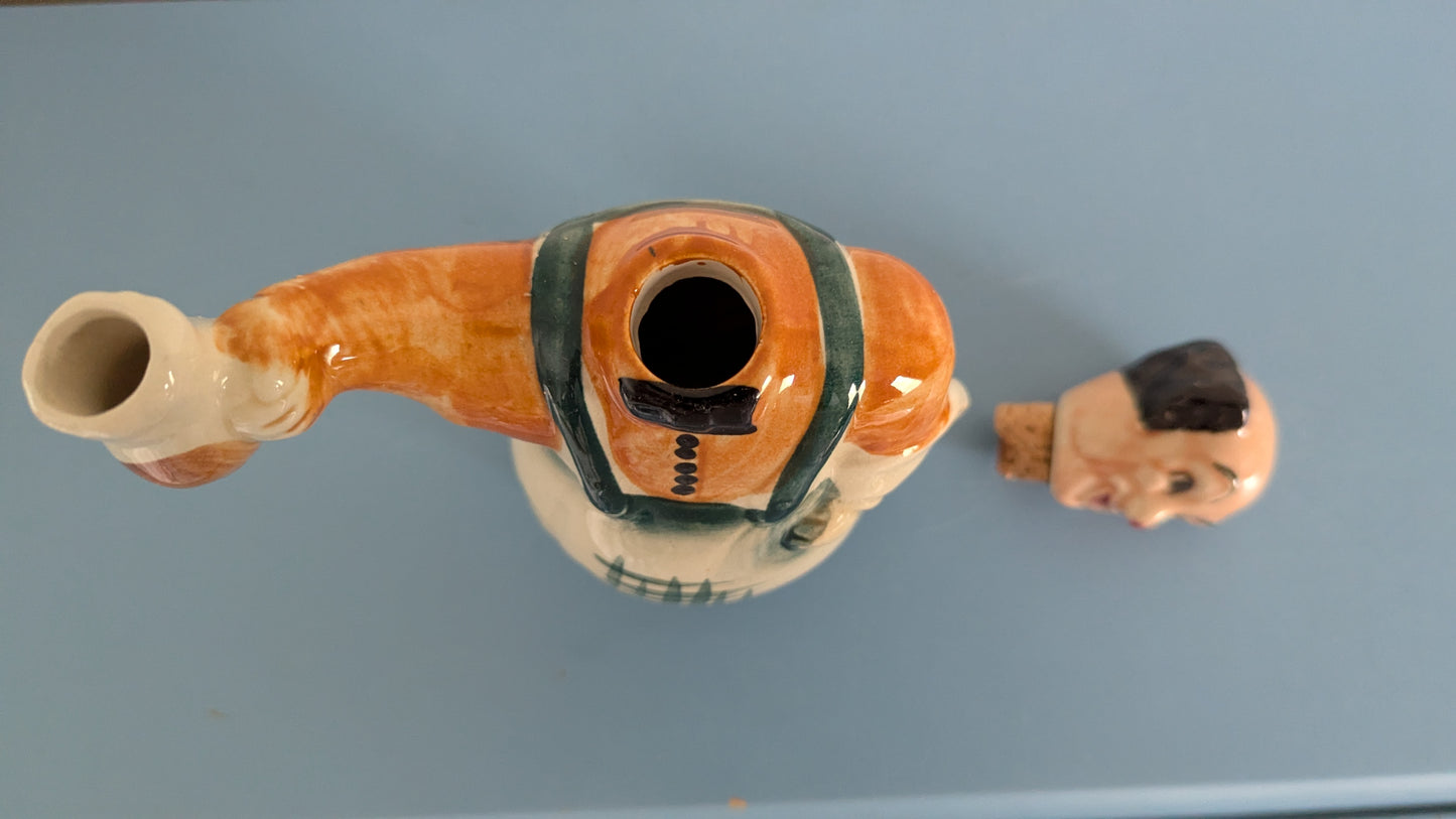 Japanilainen Baarimikko Karahvi + 6kpl Snapsilaseja (1950-1960-luku)