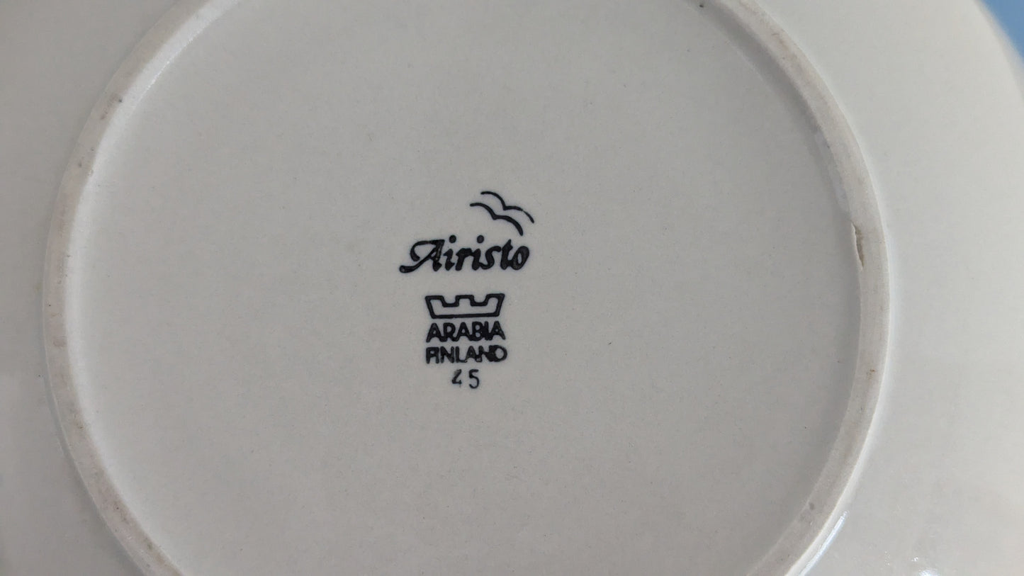 Arabia Airisto Tarjoilukulho / Kulho (ISO, 1984-1988, Inkeri Leivo)