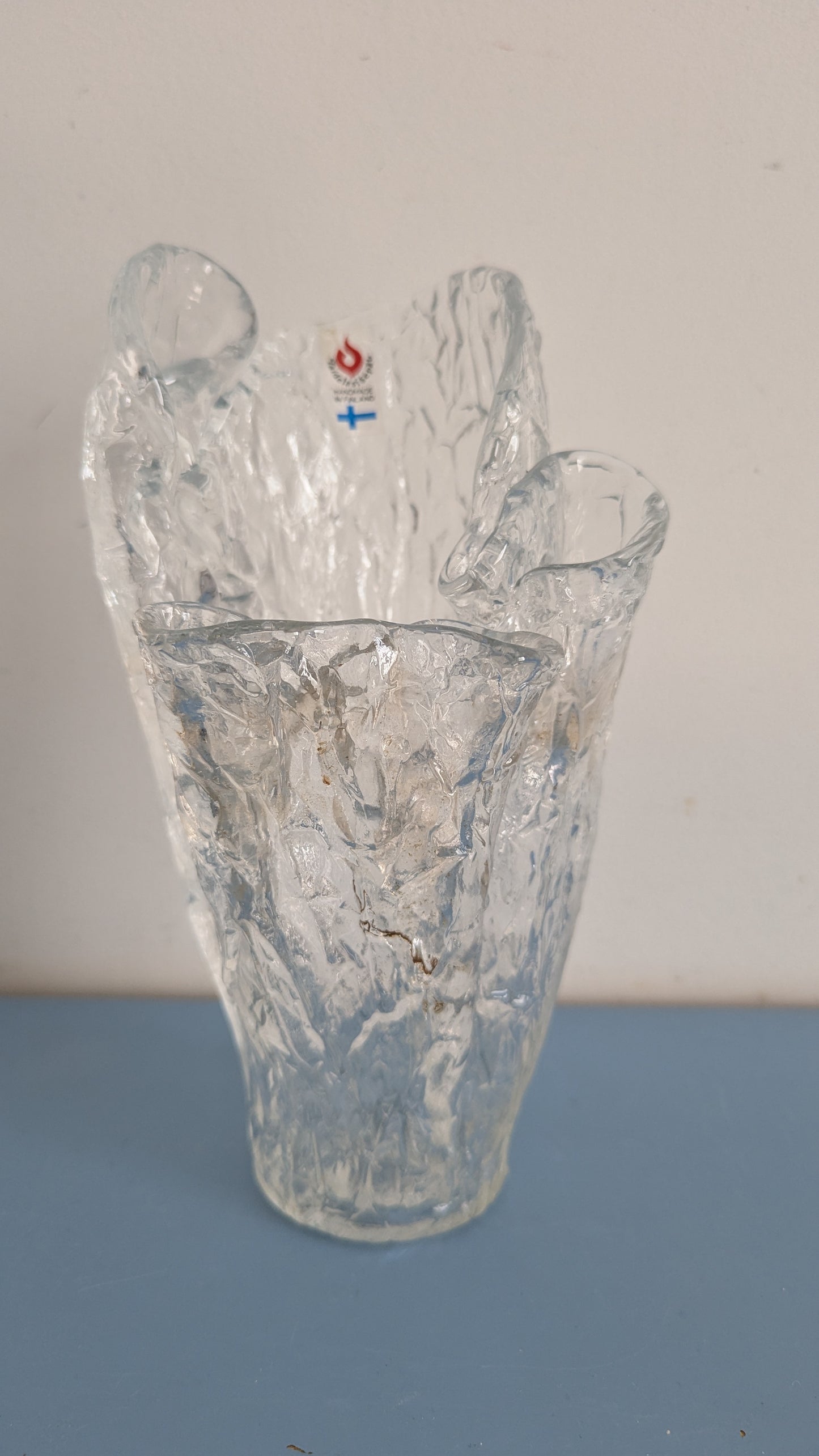 Taidelasisepät Oy - Maljakko (Valmistajan Tarralla)