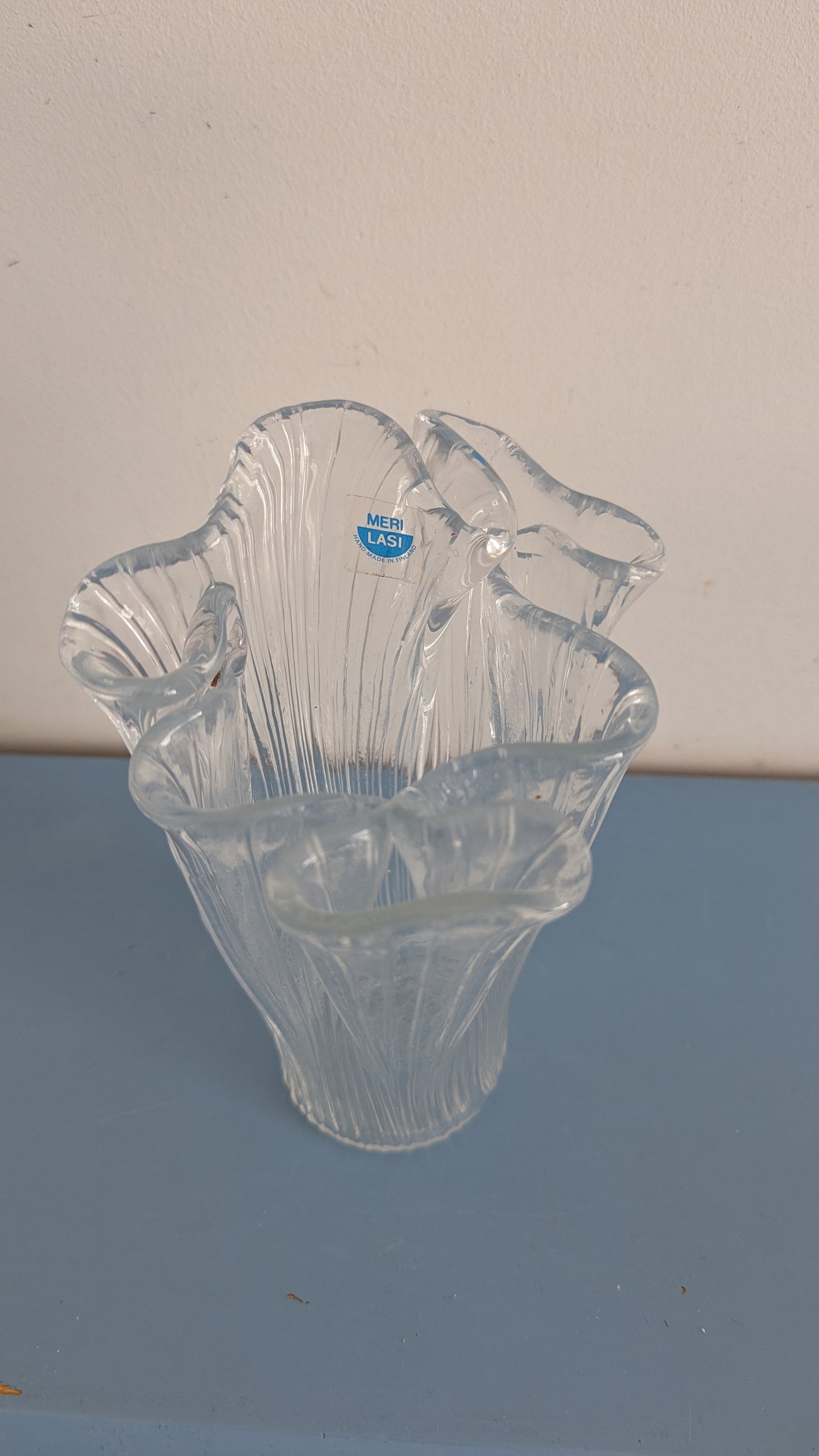 Merilasi Oy - Maljakko (Valmistajan Tarralla, 1982-1987)